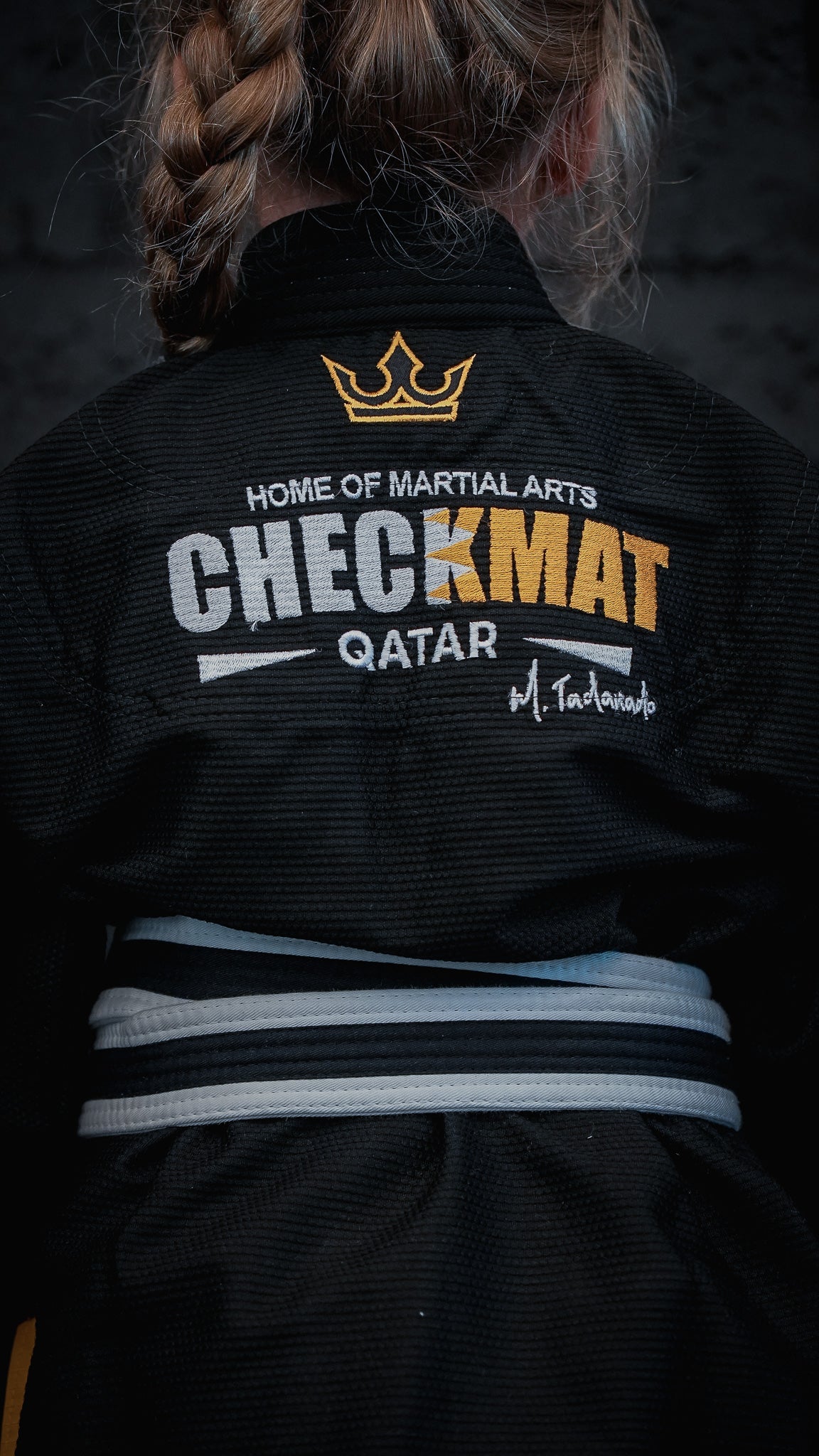 CHECKMAT KIDS – Black and yellow