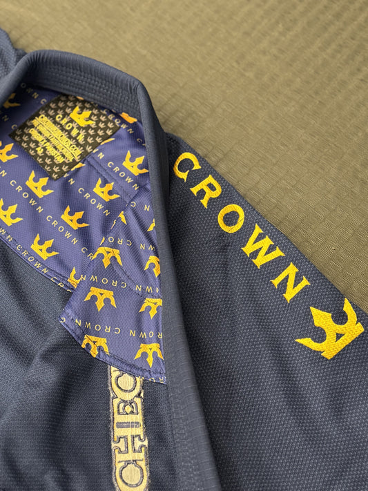 The Ember Gi – Base Edition - Gold on Navy Blue (Men's)