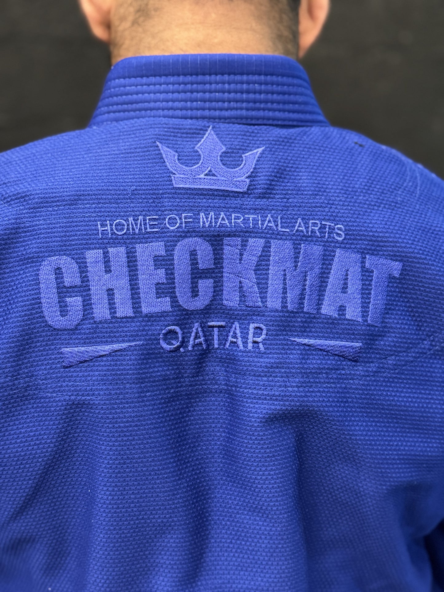 The Apex Gi – Checkmat Edition - Blue on Blue (Men's)