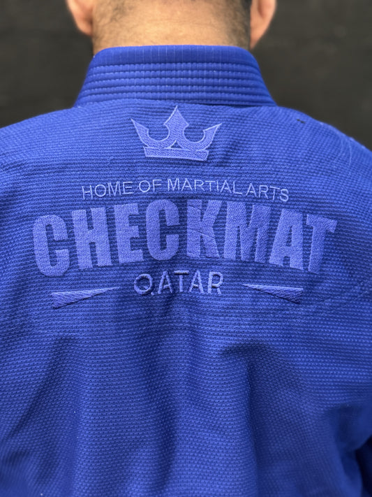 The Apex Gi – Checkmat Edition - Blue on Blue (Men's)