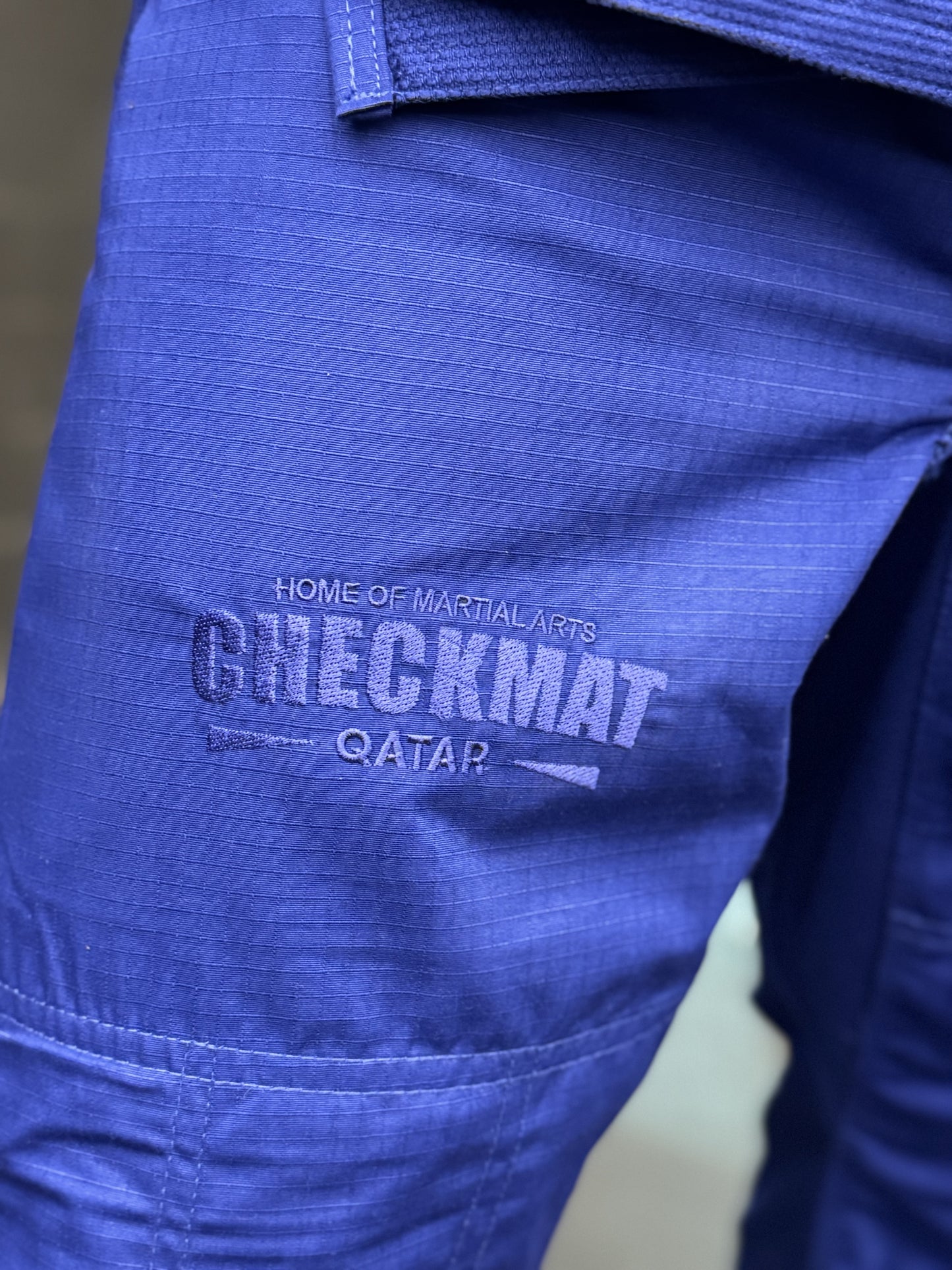 The Apex Gi – Checkmat Edition - Blue on Blue (Men's)