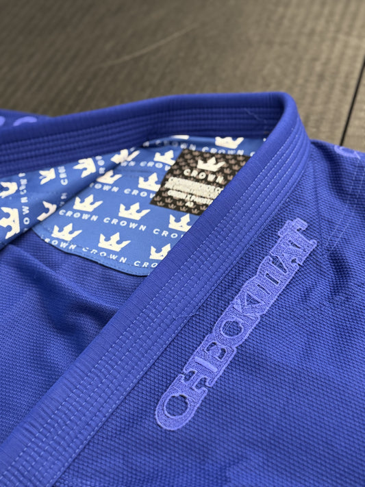 The Apex Gi – Checkmat Edition - Blue on Blue (Women's)