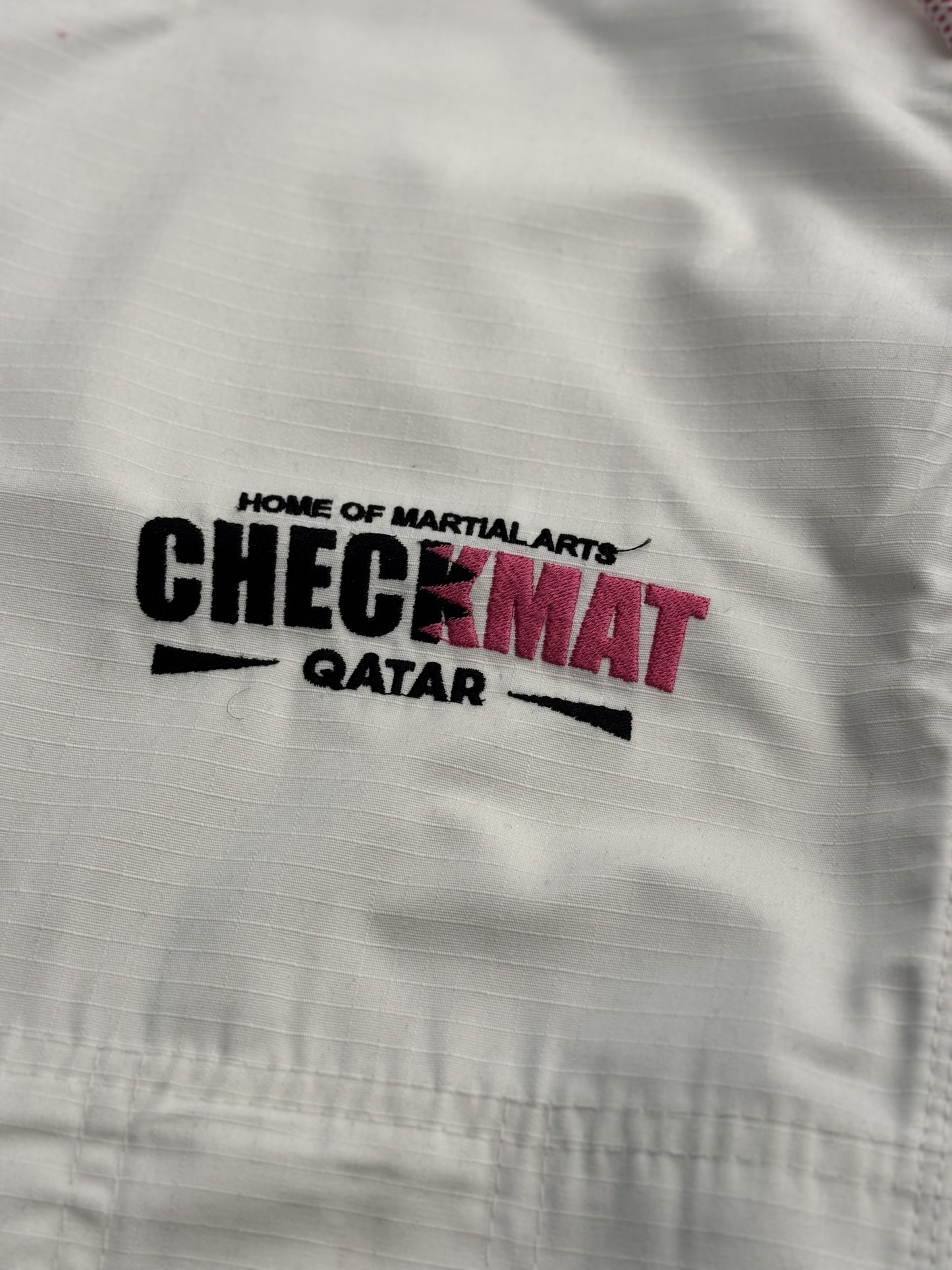 The Ember Gi – Checkmat Edition - Pink on White (Women's)