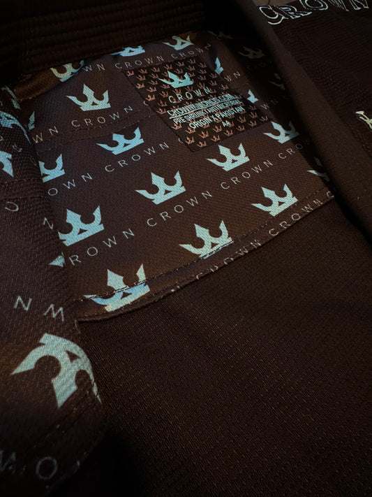 The Forge Gi – Base Edition - Cyan on Balck (Women's)