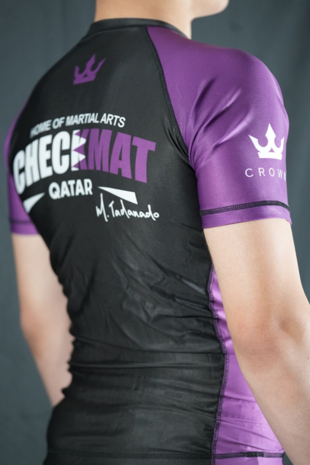 CHECKMAT Rashguard Purple Rank – Made for Champions