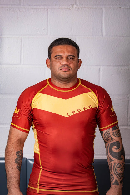 Rashguard CROWN Made for Champions - Felipe Bezerra - Rox Edition