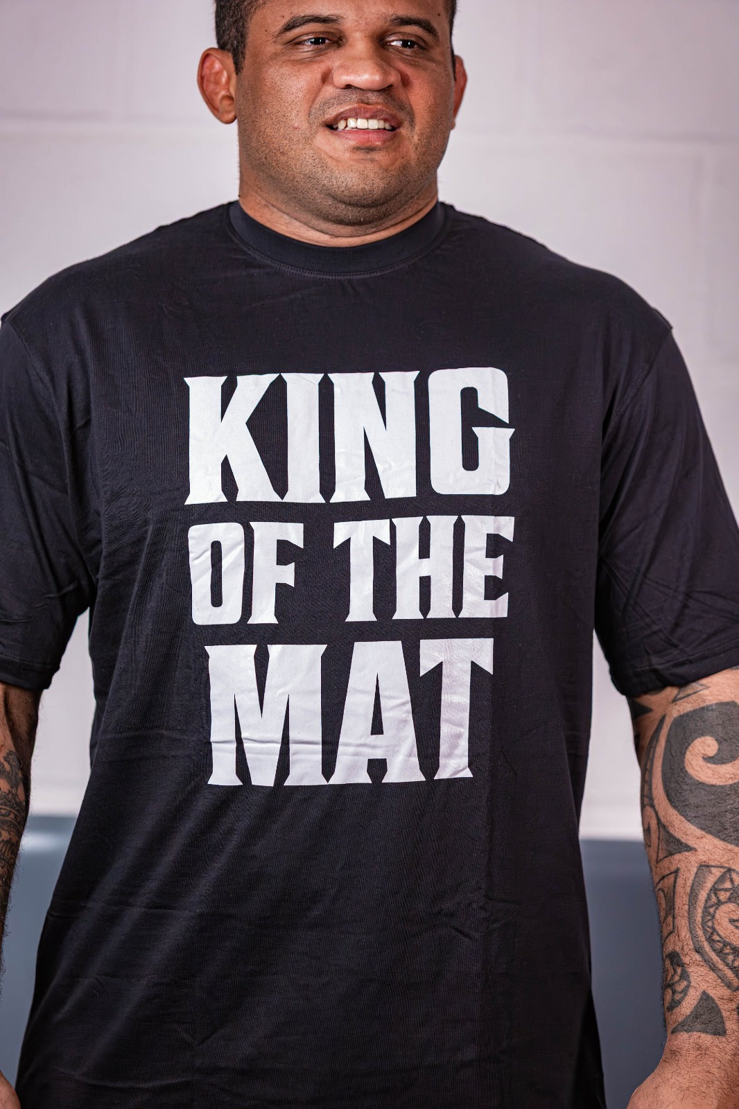 T-Shirt King of The Mat - CROWN Made for Champions - Felipe Bezera - Rox Edition
