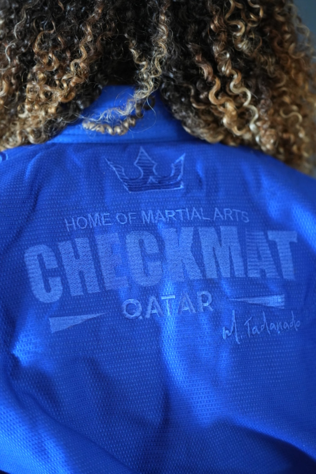 The Apex Gi – Checkmat Edition - Blue on Blue (Women's)