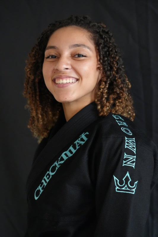 The Forge Gi – Base Edition - Cyan on Balck (Women's)