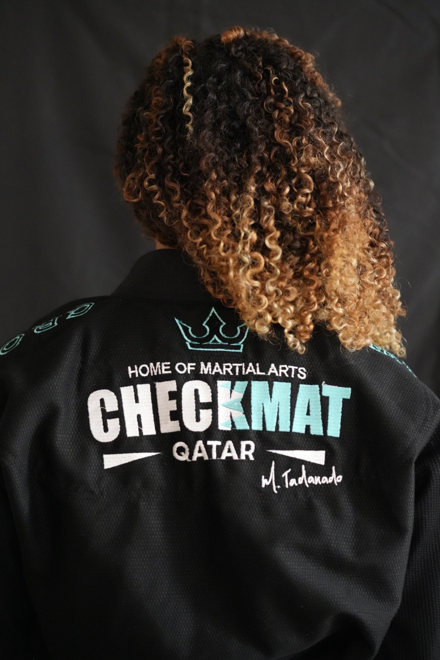 The Forge Gi – Base Edition - Cyan on Balck (Women's)