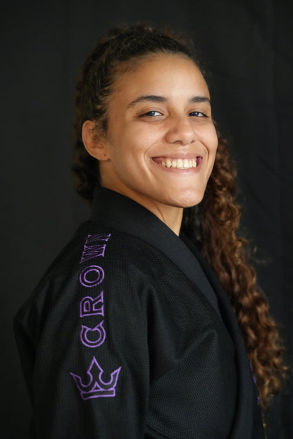 The Forge Gi – Checkmat Edition - Purple on Balck (Women's)