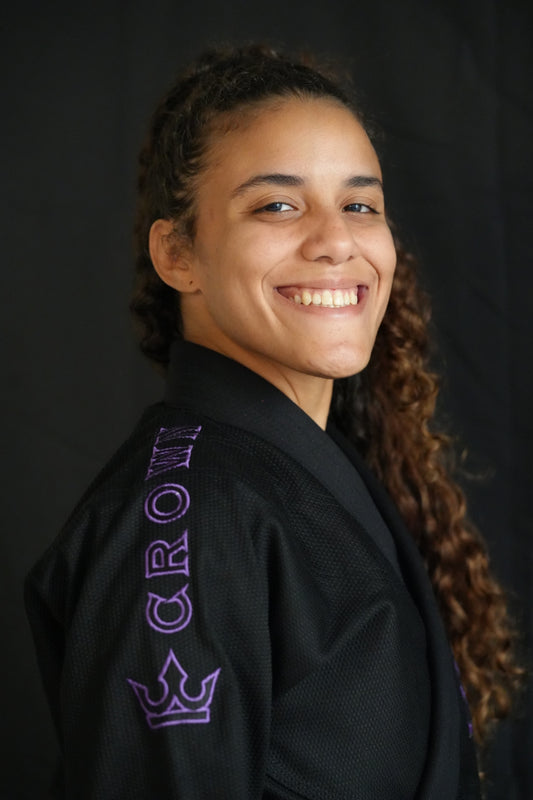 The Forge Gi – Checkmat Edition - Purple on Balck (Women's)