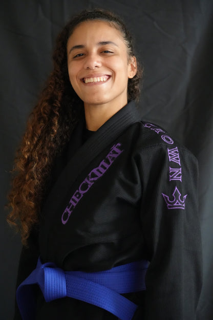 The Forge Gi – Checkmat Edition - Purple on Balck (Women's)