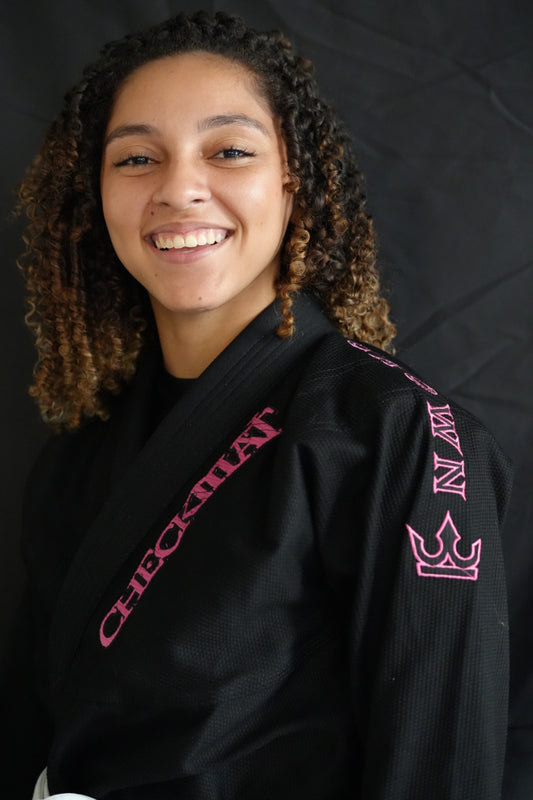 The Forge Gi – Checkmat Edition - Pink on Black (Women's)