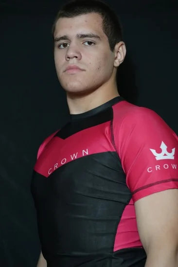 CROWN Rashguard BlacK/Pink – Made for Champions